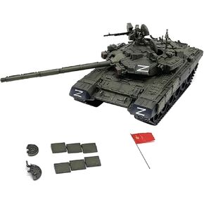 1:72 Alloy Special Military Operations T-90A Main Battle Tank Military Science Exhibition Model