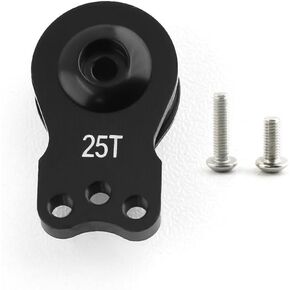 ZEZEFUFU Aluminum Alloy 25T Servo Adjustment Metal Steering Arm 25T Servo Horns Arms for 1/8 1/10 RC Crawler Car Accessory