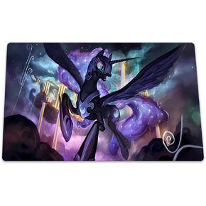 Nightmare Moon Playmat Trading Card Game MTG Game mat TCG CCG Mat Free Bag