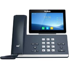 Yealink T58W 16 Lines. 7-Inch Color Touch Screen Display. Dual USB Ports, Dual-Port Gigabit Ethernet, PoE, Power Adapter Not Included (SIP-T58W - Corded Handset Version) (Renewed)