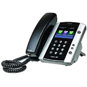 Polycom VVX 501 Corded Business Media Phone System - 12 Line PoE - 2200-48500-025 - AC Adapter (Not Included) - Replaces VVX 500 (Renewed)