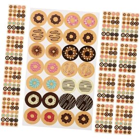 NUOBESTY 20pcs Self-Adhesive Hole Punch Reinforcement Stickers for Loose Leaf Paper Repair Multi-use Labels for Binders Scrapbooks and Notebooks Easy Application for School and Office