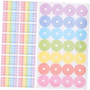 20sheets Paper Hole Reinforcement Stickers for Binders Adhesive Labels for Repairing Loose-Leaf Paper Office Supplies for Scrapbooking Crafts