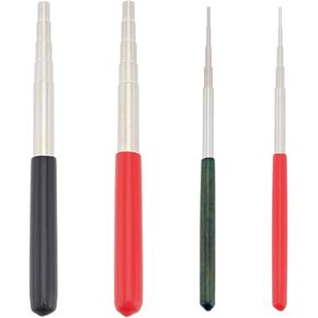 UNICRAFTALE about 4pcs 2 Colors Wire Wrapping Mandrel Carbon Steel Wire Winding Rods Winding Jig Tool Wire Looping Winding Rod Coiling for Jewelry Wire Wrapping Round Loop Jump Ring DIY Jewelry Making