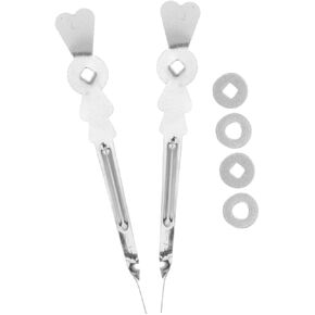 2sets Stainless Steel Scale Pointer Replacement Weighing Scale Indicators Easy Installation and Wide Compatibility