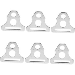 Ciieeo 6Pcs Tent Rope Tensioner Buckles Durable Adjusters for Secure Outdoor Camping Use Reliable Wind Rope Fixers for Tents and Sunshades Easy to Clean and Maintain