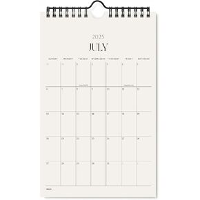 Jotsome Mini Wall Calendar 2025-2026, Academic Monthly Wall Calendar From July 2025 to December 2026 Small 6x9 inch for Home and Office, Easy Planning