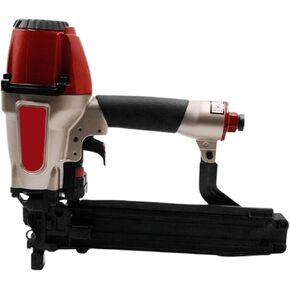 Oil-Free Pneumatic Staple Gun Heavy-Duty Stapler 16GA Pneumatic Stapler N851 Pneumatic Nail Gun for Roofing Decking Furniture Frames Crate and Box Assembly