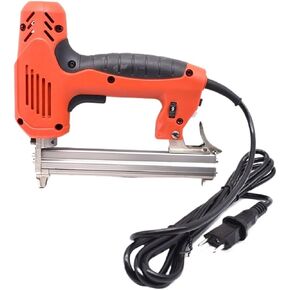 Oil-Free Pneumatic Staple Gun Heavy-Duty Stapler Electric Staples Gun 1022J Electric Tool for Home Improvement and Woodworking with 400pcs Staple