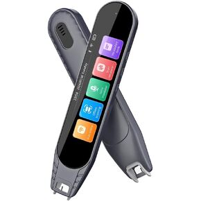 Scanning Translator Pen 142 Languages Offline Translation Portable AI Reading Tool OCR Text to Speech for Dyslexia Learning Difficulties