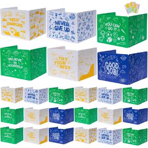 24 Pack Privacy Folders for Students, Testing Dividers for Classroom Waterproof Plastic Privacy Shields Board for Student Desks Teacher Must Haves, Includes 24 Pcs Labels