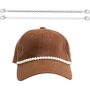 Trucker Hat Chains Bill Decoration Hat Charms for Mesh Baseball Cap Netback Cap Trucker Hats Accessories