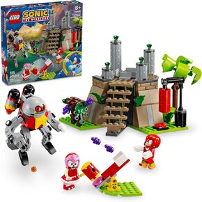 Lego Sonic the Hedgehog: Knuckles و Master Emerald Shrine Collectible Game Building Set ، يأتي مع شخصين من Sonic Action ، هدية Gamer للبنين والبنات الذين تتراوح أعمارهم بين 8 وما فوق ، 76998