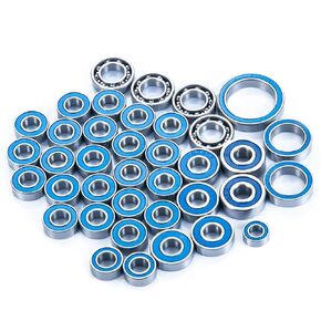 RC Car Parts for Axial for SCX10 III AXI03007 1/10 RC Crawler Car Upgrade Parts Accessories 38PCS Ball Bearing Set Metric Rubber Sealed Modified Parts