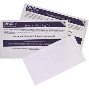 Digital Check Cleaning Card with Waffletechnology