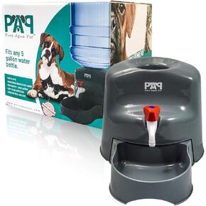 Pure Aqua Pet Water Dispenser (Fits 5 Gallon Bottles) Smart, Upright Design | NOT Automatic | Supports Small, Medium, Large Cats and Dogs | Heavy-Duty, BPA-Free Plastic