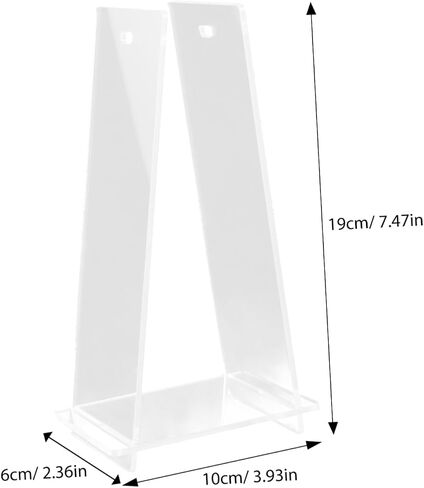 Cabilock Acrylic Calendar Holder for Desk Transparent Calendar Display Stand for Office Use for Daily Organization in Saudi Arabia
