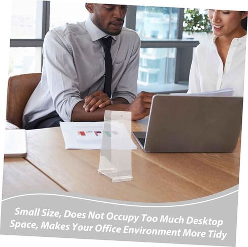 Cabilock Acrylic Calendar Holder for Desk Transparent Calendar Display Stand for Office Use for Daily Organization in Saudi Arabia