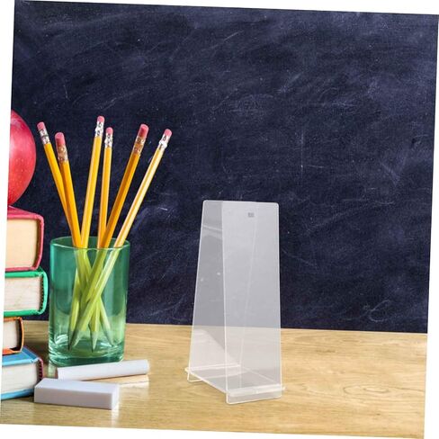 Cabilock Acrylic Calendar Holder for Desk Transparent Calendar Display Stand for Office Use for Daily Organization in Saudi Arabia