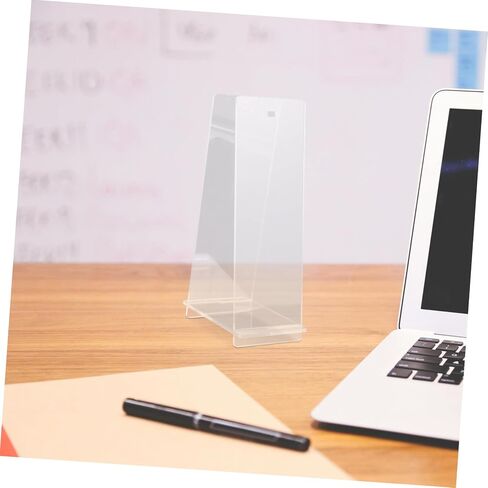 Cabilock Acrylic Calendar Holder for Desk Transparent Calendar Display Stand for Office Use for Daily Organization in Saudi Arabia