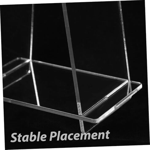 Cabilock Acrylic Calendar Holder for Desk Transparent Calendar Display Stand for Office Use for Daily Organization in Saudi Arabia