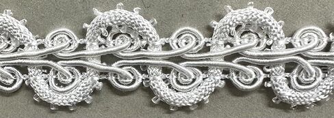 1" Designer Braid Gimp Trim - 10 Continuous Yards! Made in USA! (Black) in Kuwait
