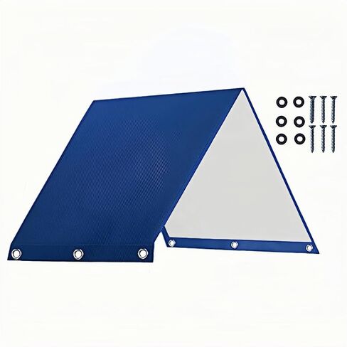 Playground Replacement Canopy, 52" x 90" Swing Set Replacement Tarp, Waterproof 210D Oxford Cloth Playset Replacement Tarp, Playground Accessories for Kids Outdoor, Backyard Playground (Dark Green) in Kuwait