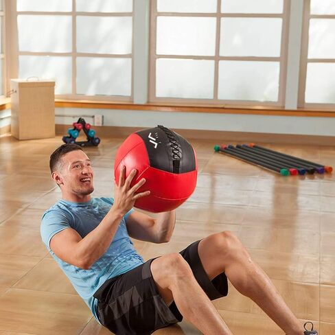 كرة حائط JFIT، 10 رطل، أزرق/أسود in Saudi Arabia