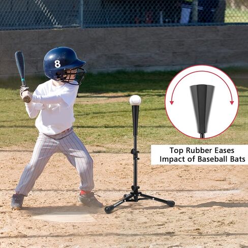 Baseball Tee for Kids,Batting Tee,Softball Tee,Youth Hitting Tee,Teeball Tee,Travel Tee,Easy Adjustable Height in Saudi Arabia