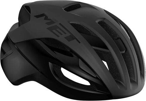 MET - RIVALE MIPS Bike Helmet | Road Cycling | Lightweight, Aerodynamic, Ventilated| Men, Women, Adult | 3 Sizes | Black, White, Yellow, White/Black/Red Metallic (Solar Gray, Small) in Saudi Arabia