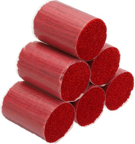 PATIKIL 15 Rolls Latch Hook Yarn, Latch Hook Kit Yarn Precut Hook Rugs Making Crochet Bundles for Latch Hook Rug Adults Beginners Tapestry DIY Craft, Red in Saudi Arabia