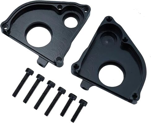 RC Spare Part Compatible with SCX24 for Gladiator for Bronco C10 for JLU for Deadbolt 1/24 RC Car Accessories 1Pcs Metal Intermediate Transmission Case(Black) in Saudi Arabia