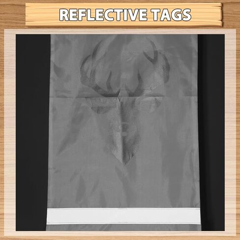 10 Pcs Game Bags for Hunting Reusable Lightweight Waterproof Heavy Duty Wild Game Meat Bags with Reflective Tags Durable Washable Backcountry Big Hunting Bags for Elk Caribou Deer Moose in Saudi Arabia