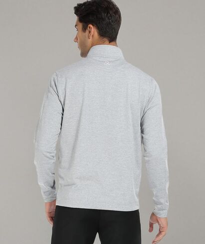 DEOLAX Quarter Zip Pullover Men Dry Fit 1/4 Zip Golf Pullover UPF50+ Moisture Wicking Mock Neck Mens Pullover Sweatshirts in Kuwait