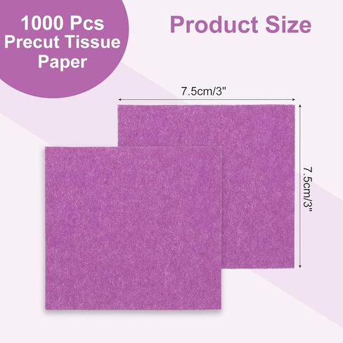 Rebower 1000 PCS 3 بوصة المربعات الورقية الأنسجة ، مربعات الأنسجة الصفراء طاولة الجدول Confetti الأنسجة الملونة الجزء الأكبر ، [لمشاريع DIY ، اللوازم الفنية ، كتب القصاصات ، عيد الحب] in Saudi Arabia