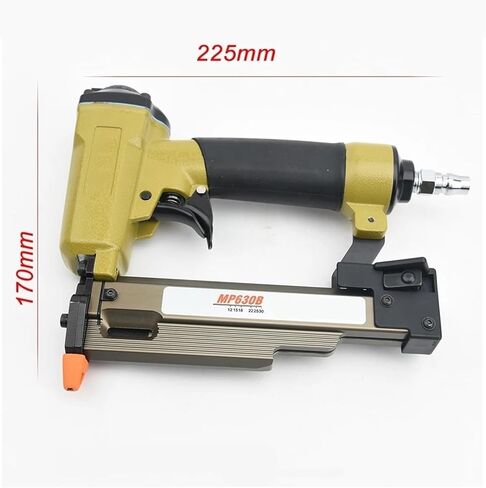 Oil-Free Pneumatic Staple Gun Heavy-Duty Stapler MP630B 23GA Pneumatic Micro Nail Gun Use for 12-30mm Diameter 0.63mm Headless Pins Gun in Saudi Arabia