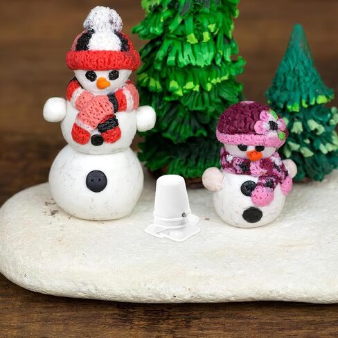 Garneck 6pcs White Plastic Clockwork Movement Clockwork Robot Robot Toy Toy Toys for DIY Clay Handcrafts Pearl Mud Mud Robot in Kuwait