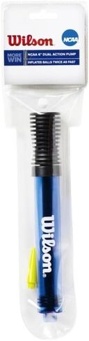 Wilson NCAA 6 Inch Dual Action Ball Pump - Color Varies in Saudi Arabia
