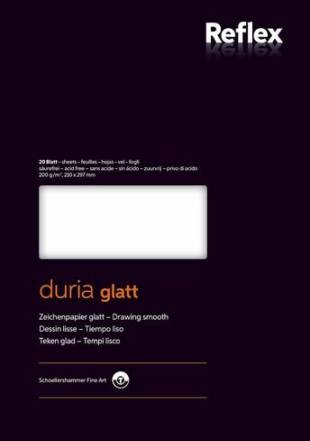 رسم لوحة Duria Smooth A4 200g/M2 20 ورقة in Saudi Arabia