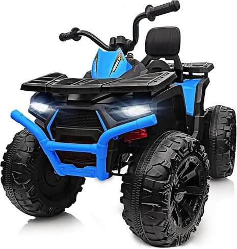 Kids ATV 4 Wheeler ، 24 فولت ركوب سيارة ألعاب للأطفال الكبار مع 400W محرك ، ومقع - أخضر in Kuwait