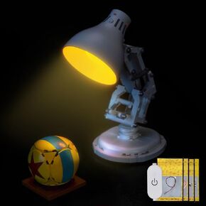 Upgraded Led Light Kit Compatible with Lego Disney Pixar Luxo Jr Building Set, Lights Decoration Compatible with Lego 21357 (Model Not Included)