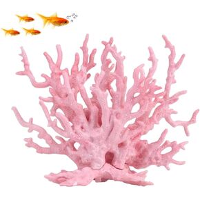Pink Artificial Aquarium Coral Ornament Reef Decor Fish Tank Plants Decoration for Aquarium Landscape