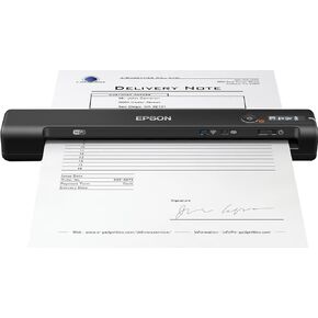 Epson® WorkForce® ES-60W Wireless Portable Color Document Scanner, B11B253201