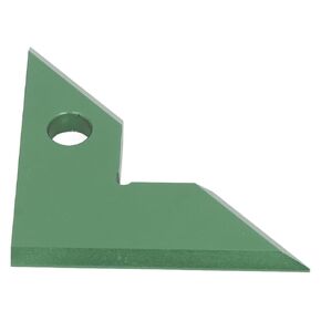 Woodworking Triangular Ruler, Thickened Design Aluminum Alloy Lightweight Multi Functional High Strength Woodworking Square for Saw Table (Green)