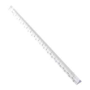 8pcs Transparent Triangular Rulers for Drawing Lightweight and Sturdy Measuring Tool for Students Clear Design for Accurate Scale Measurement for Home School Office Use