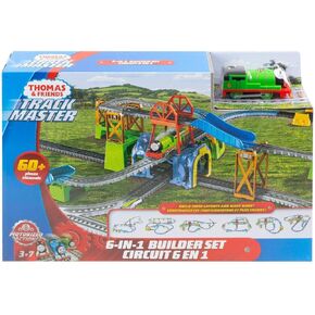 Thomas & Friends Trackmaster Percy 6 in 1 Motorized Train Percy Toy for Children 3+ Years Old GBN45