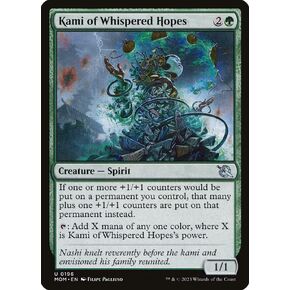 Magic: the Gathering - Kami of Whispered Hopes (196) - March of The Machine