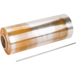 Inc Resinite MW-AH-18 Series Heavy-Duty Automatic Stretch Polyvinyl Chloride Stretch Meat Film Clear, 4000' Length x 18" Width x 40 ga Thickness | 1/Roll
