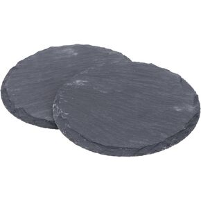 Toyvian 2Pcs Natural Stone Basking Platform for Tortoises Reptiles Secure Feeding Resting Area with Heat Absorption for Turtles Lizards and Geckos
