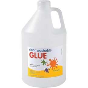 Clear Glue, 1 Gallon, Classroom, Art and Science Supplies, Great for Crafts, Slime and DIY at Home Projects